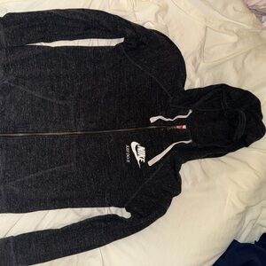 Nike Charcoal Full-Zip Hoodie